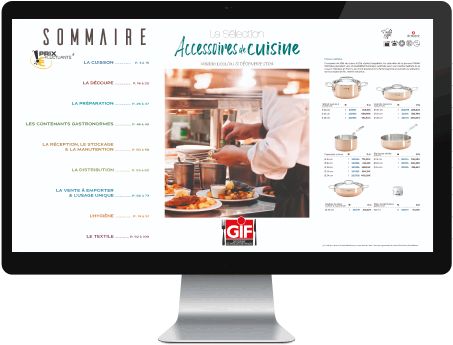 Catalogue Accessoires de cuisine